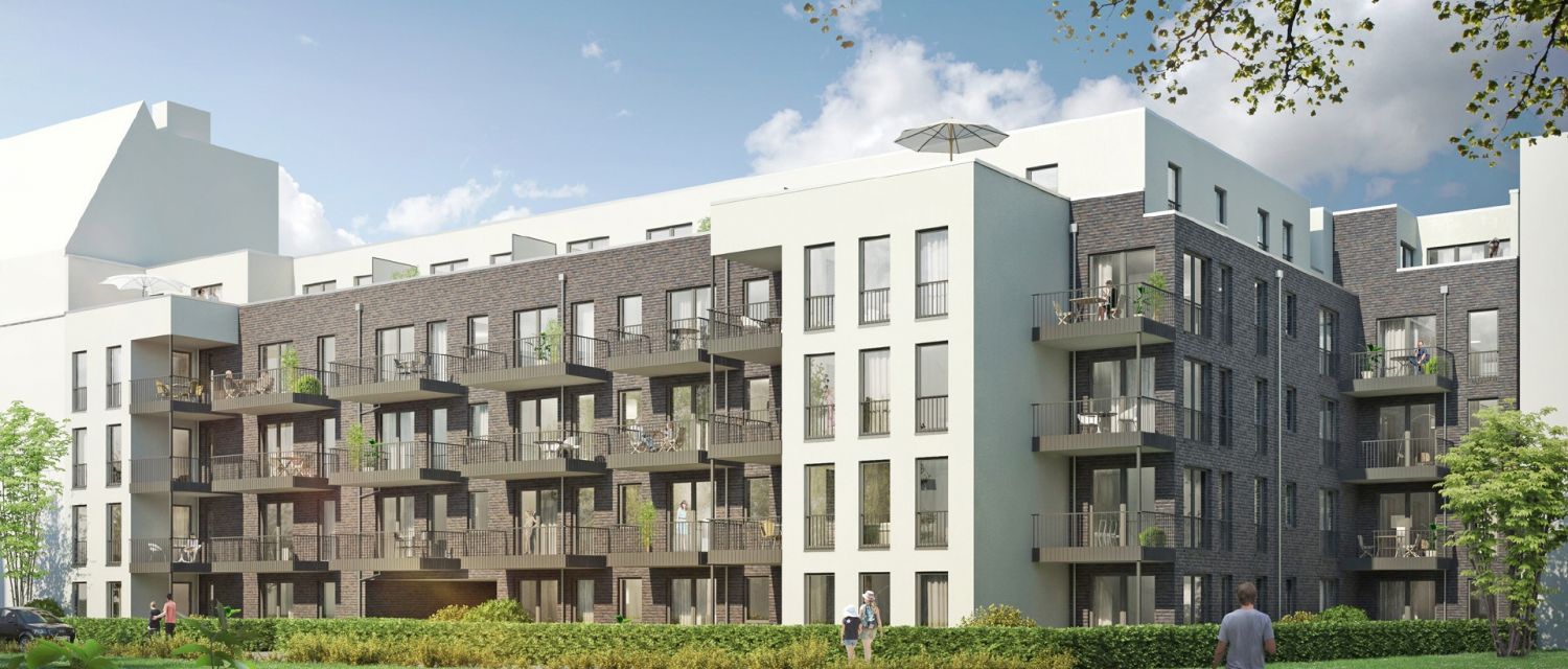 3,5-Zimmer-Neubauwohnung in der Holtenauer Straße im Erdgeschoss