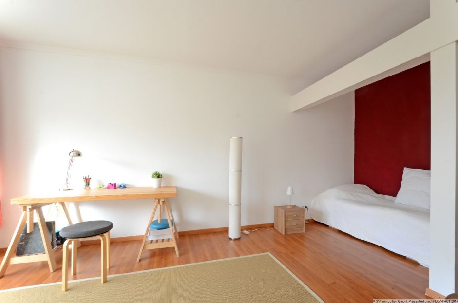 Wohnraum mit Schlafecke